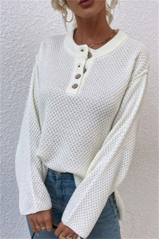 Love Like That Latte Brown Checkered Crop Sweater – Shop the Mint
