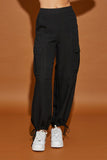 Jess Nylon Jogger (black)